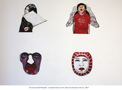 Christoph Raffetseder  Installationsansicht Galerie Andreas Hhne, 2011